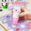 Pegatinas Mágicas de Sello Personalizadas para Niños Impermeables y que no se Desvanecen Pegatinas de Recompensa de Dibujos Animados para Niños y Niñas Juguetes de Pegatinas