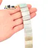 Acessórios de Pulseira Mais Vendidos Transfronteiriços Coloridos Marca de Mão Pedra Imperial Retangular Marca de Mão DIY Pedra Contas Soltas Fabricante Atacado