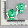 Dulces M&M Juguete de Comida Pegamento Cremoso Accesorios de Resina Materiales DIY Accesorios para el Cabello Pasador Comida Funda para Teléfono Parches para Zuecos DIY
