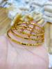 Pulseira de Ouro com Areia Vietnamita, Pulseira Espiral com Pingente de Sorte de Luxo Leve para Mulheres, Retenção de Cor Duradoura, 5201314 Joias Três Vidas