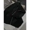 DestaqueYouran 26 Outono Inicial Novo Pesado Espessado Algodão Orgânico Zíper Moletom com Capuz Forrado com Lã Jaqueta