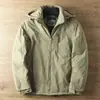 Chaqueta de trabajo casual para hombre, gruesa, forrada de forro polar, a prueba de viento, impermeable, traje de montaña para exteriores