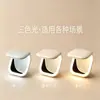 Espejo de Maquillaje LED Personalizado con Carga USB, Ajuste de Luz de Tres Colores, Espejo Mini Iluminado de Doble Cara Portátil Venta al por Mayor