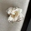 Scrunchie de Malla Estrellada Estilo Ballet de Organza Coreano Lazo para Moño de Flor en el Cabello Estilo Coreano