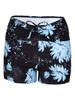 Traje de Baño Separado para Mujer Nuevo de Amazon Europeo y Americano Cintura Alta Cubre Vientre Secado Rápido Estampado Multicolor Versátil Bóxer para Mujer