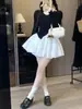 Nueva Colección Primavera/Verano 2026: Falda corta anti-exposición, versátil y adelgazante, falda de cuadros estilo coreano línea A, falda corta dulce y dulce