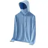 Ropa de Protección Solar para Hombres y Mujeres Verano Ligera Seda de Hielo Refrescante Transpirable Ropa para la Piel de Hombre Ropa de Protección Solar para Pesca Ropa de Aire Acondicionado