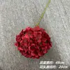 Coleção de Hortênsias 3D Flores Artificiais Flores Falsas Pequena Hortênsia para Exibição Modelo de Casamento Sala Decoração Suave Flores Artificiais