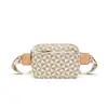 Bolsa Transversal Feminina de Luxo 2025 Nova, Bolsa de Cintura Portátil Casual Versátil, Bolsa Quadrada Pequena da Moda com Estampa de Grande Capacidade