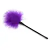 Ventas Directas de Fábrica Palo de Plumas Corto Sexy para Jugar Forma de Béisbol Palo de Plumas para Coquetear Juguetes para Adultos Accesorios Alternativos para Sexo
