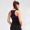 Oferta Especial Chaleco Deportivo de Yoga para Mujer Fitness Running Bloques de Color Malla Transpirable Ajustado Secado Rápido Chaleco 92102