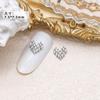 2024 Novos Acessórios de Nail Art Atacado Metal Hot Girl Esqueleto Urso Amor Borboleta Osso Cruz Acessórios de Nail Art