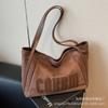 Bolsa Tote Casual para Viajes Diarios para Mujer, Gran Capacidad, Nuevo Versátil para Otoño/Invierno 2026, Bolso de Hombro para Compras, Bolsa para Clases de Estudiantes Universitarias