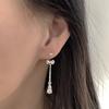 Pendientes de mariposa con hebilla de tornillo, pendientes coreanos de elfo súper hada, pendientes de borla largos de libro rojo, superventas para mujer