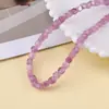 Cuentas Cuadradas de Ágata de 5.5*5.5mm con Color Añadido Piedra Natural Cuentas Sueltas Hechas a Mano para Manualidades de Cuentas Materiales de Cristal Aguamarina