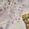 Pegatinas de Uñas con Relieve, Pegatinas Festivas Populares para Uñas, Nuevas Pegatinas de Estilo Chino Año del Caballo Despertar del León, Materiales de Decoración, Pedrería para Uñas