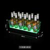 Patrón de hielo LED Sello de hielo Cubo de hielo luminoso Caja de batería móvil Cubo de champán Cesta de cerveza Barra Caja de batería móvil PC Resistente a caídas Cubo de vino extranjero