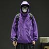 Jaqueta Funcional Corta-Vento Personalizada para Meninos Primavera 2024 Nova Estilo Montanha Roupas de Montanhismo ao Ar Livre Jaqueta com Capuz