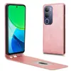 Adecuado para Exportación Funda de Cuero abatible para Vivo Y19S 4g Funda de Teléfono Móvil Elegante con Tarjetero para Vivo Y29 5g