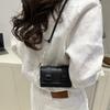 Bolsos para Mujer 2025 Verano Nuevo Estilo Coreano Moda Retro Color Caramelo Mini Bolso Cuadrado Bolso de Hombro Cruzado para Mujer