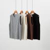 Cárdigan de rombos grueso suelto Chaleco de punto de cachemira para mujer Otoño e Invierno 2025 Chaleco de lana Chaleco Cardigan con cremallera