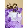 Ins de Estilo Transfronterizo Gran Descuento Feliz Cumpleaños Acrílico Inserto para Pastel Postre Horneado Suministros para Fiesta Festiva