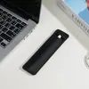 Estojo de Lápis Pu Retrô, Simples e Conveniente, Armazenamento Artístico para Material Escolar de Estudante, Capa Protetora Monocromática para Canetas e Lápis