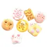 Muñeca Linda Sándwich Galleta Comida Juego Resina Accesorios Pegamento Crema DIY Dibujos Animados Pasador Agujero Hebilla de Zapato Joyería