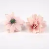 Cabeças de Crisântemo e Hortênsia Simuladas de Alta Qualidade em Cores de Primavera, Flores de Seda para Grampos de Cabelo Artesanais DIY, Guirlandas de Flores, Paredes de Flores e Acessórios Hanfu