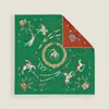 Pañuelo de Seda Sarga Protección Solar Verano Pañuelo Cuadrado de 70 cm Combinación de Colores Doble Cara Pañuelo Primavera y Verano Regalo Día de la Diosa Pañuelo Tubo Sexy