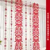 Conjunto de decoração para quarto de casamento, decoração de cortina para sala de estar, serpentinas longas com o caractere "feliz", borboletas, decorações de casamento para o noivo, guirlandas de casamento para o quarto da noiva