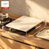 Estufa de Gas Natural para Cocina Base Universal Antideslizante Escudo Protector Deflector Estante Soporte