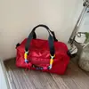 Bolsa Transversal Saco de Ombro Saco de Sela Impermeável Leve de Grande Capacidade para Mulheres 2025 Nova Bolsa Esportiva Fitness para Exterior Tecido de Nylon Bolsa Transversal