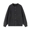 Malharia Masculina 2026 Outono/Inverno Novo Estilo Cardigã Suéter Casaco Estilo Retro Japonês Old Money Solto Versátil