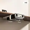 Cajón Invisible de Estilo Vintage para Debajo del Escritorio, Solución de Almacenamiento Práctica Montada en Techo sin Taladro, Estante y Caja de Almacenamiento Grandes para Dormitorio