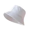 Sombrero de Pescador Negro para Mujer en Primavera y Verano, Cubre Rostro Liso, Cara Pequeña, Adecuado para Cara Redonda, Circunferencia de Cabeza Grande, Protector Solar Sombrero Cuenca Solar