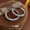 Pendientes Vintage de Segunda Mano con Circonita y Perla Lujo Accesible Exquisitos Pendientes de Gama Alta Diseño de Pendientes de Nicho Venta al por Mayor