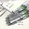 Bolígrafo de Gel de Clic Suave 808St Punta 0.5 Bolígrafo para Práctica de Exámenes Estudiantil Bolígrafo de Tinta Negra de Secado Rápido Bolígrafo para Firma de Oficina