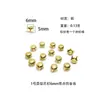 Tachuelas Redondas de Latón con Garras, Tachuelas de Flor de Crisantemo Calabaza con Garras, Accesorios de Ferretería para Artículos de Cuero, Zapatos, Bolsos, Decoración de Ropa, Cuentas de Garras con Forma Especial