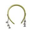 Nueva Diadema de Terciopelo Estilo Chino Retro con Campana de Gota de Agua y Borla, Diadema Estilo Étnico con Diamantes Brillantes y Perlas, Elegantes y Versátiles Accesorios para el Cabello