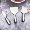 Directo de fábrica en stock Cuchillo de queso de acero inoxidable Tenedor para tarta de queso Cuchillo Cortador Mini herramientas para hornear