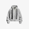 Conjunto de moda casual outono e inverno europeu e americano transfronteiriço com design de bordado de corda Napoleônica, moletom com capuz e calças de corte reto para comércio exterior