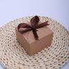 Cuero de Vaca Nieve Mei Niang Empaque Cuadrado Mini S Pastelería Luna Pastel Yema de Huevo Caja de Dulces Galleta Pastel Caja de Regalo Rollo