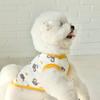 Chaleco con estampado completo y etiquetas para perros pequeños y medianos, ropa para mascotas con diseño de explosión de otoño e invierno, ideal para gatos de dos patas.