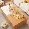 Mantel Grueso de PVC para Mesa de Comedor, Protector de Escritorio, Mantel de Vidrio Suave Transparente, Mantel Rectangular, Impermeable, Resistente al Aceite, No Requiere Lavado