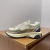 Gao Ding principios de otoño Rey Cuerno de Plata zapatillas plateadas toscas para mujer 2024 primavera nuevas zapatillas casuales de malla con plataforma para mujer