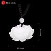 Atacado Jade Branco Xinjiang ouro seda jade paz fivela gota d'água paz não importa a marca uma variedade de ouro seda jade quartzo Jade