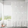 Cortina de Ducha Gruesa para Baño, Juego de Cortina de Ducha a Prueba de Moho e Impermeable, Cortina Divisoria para Baño sin Perforaciones, Cortina de Puerta, Cortina de Ventana