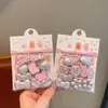 Xuxinhas de Cabelo Infantis Rosa Fofas Desenho Animado Menina Acessórios de Cabelo Elásticos de Bebê Não Danificam Novo Estilo Xuxinhas de Cabelo Acessórios de Cabeça