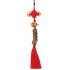 Nudo Chino Rojo Phnom Penh Borla Pequeña Fleco Cobre Dinero Calabaza Dinero Cinco Emperadores Jixiang Colgante Colgante Decoración para Coche